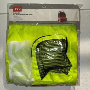 TYR Alliance Big Mesh Mummy Backpack Swim Bag 40 Liters NWT